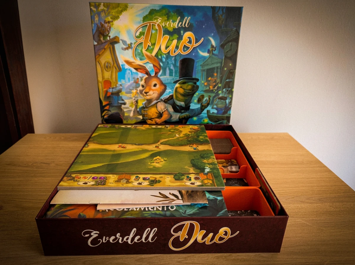 Insert para Everdell Duo, accesorio impreso en 3D para juegos de mesa
